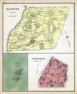 Hanover, Livermore, ETNA, New Hampshire State Atlas 1892